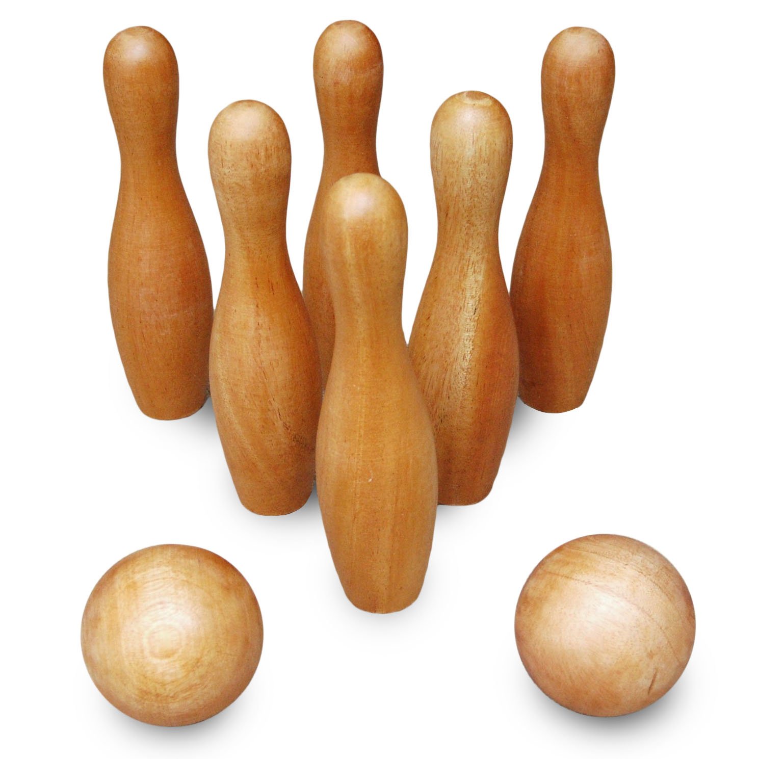 wooden skittles