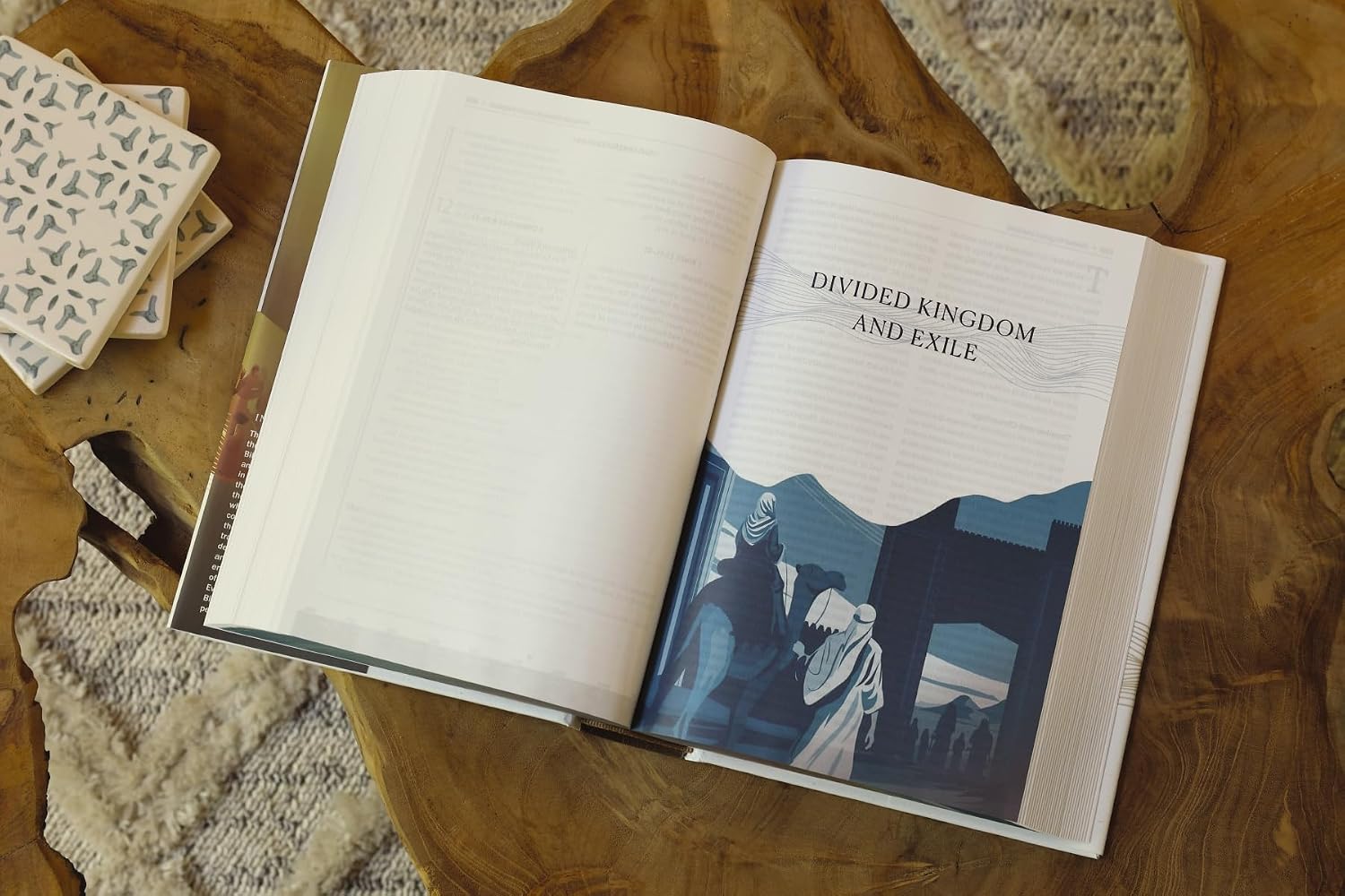 NIV, Timeline Bible, Hardcover, Red Letter, Comfort Print: A Chronological Study through Scripture