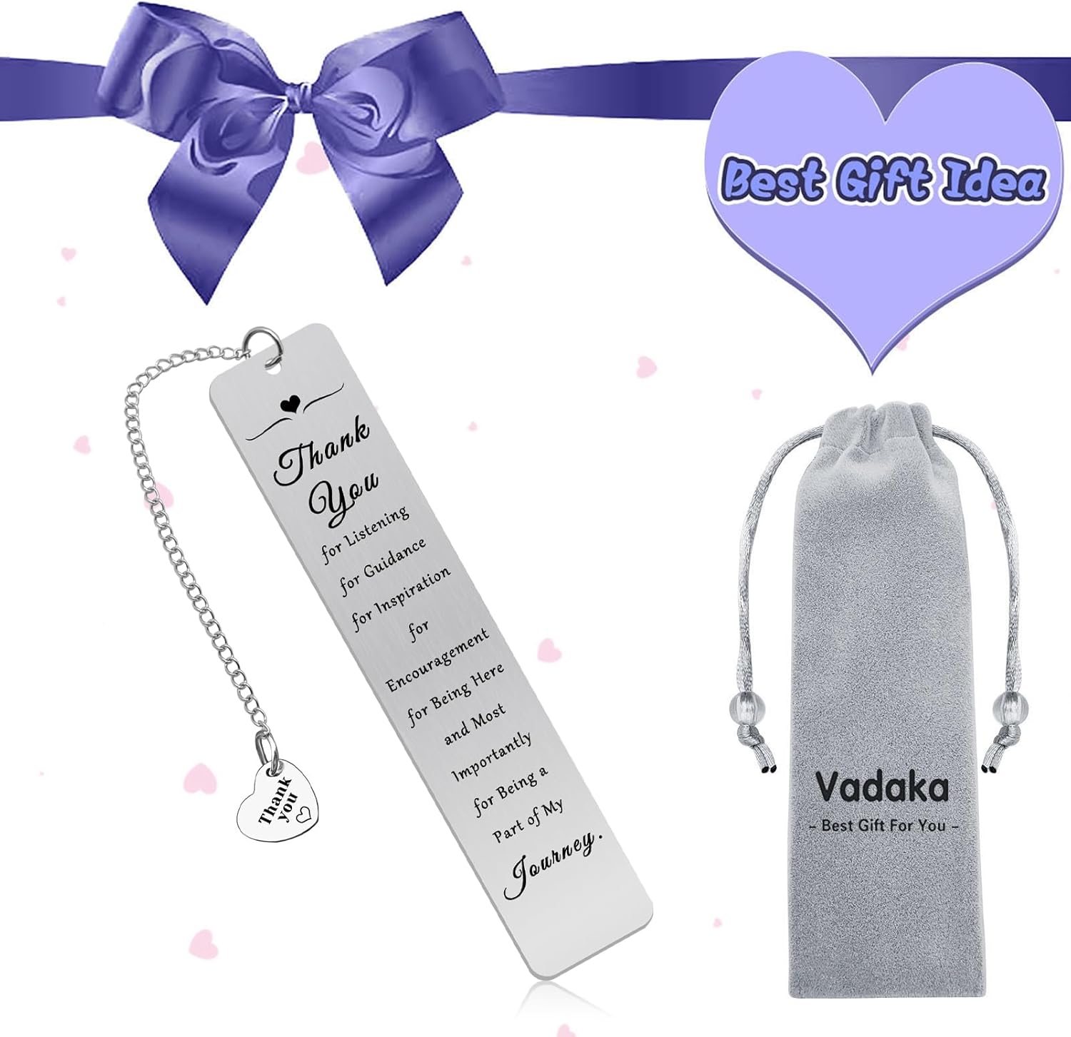 Thank You Gifts for Women Men Coworkers Boss Appreciation Bookmarks for Teacher Friend Thank You Bookmarks Leaving Gifts for Colleagues Retirement Gift for Leader Birthday Office Gift Book Lover Gift - Image 7