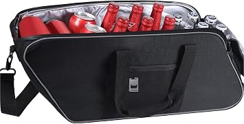 Motorcycle Saddlebag Cooler Bag, Leakproof Saddle Bag Cooler Beverage Waterproof Insert Motorcycle Cooler Bag fit for HD Touring Street Glide Road Glide Hard Saddlebags, 1 Bag