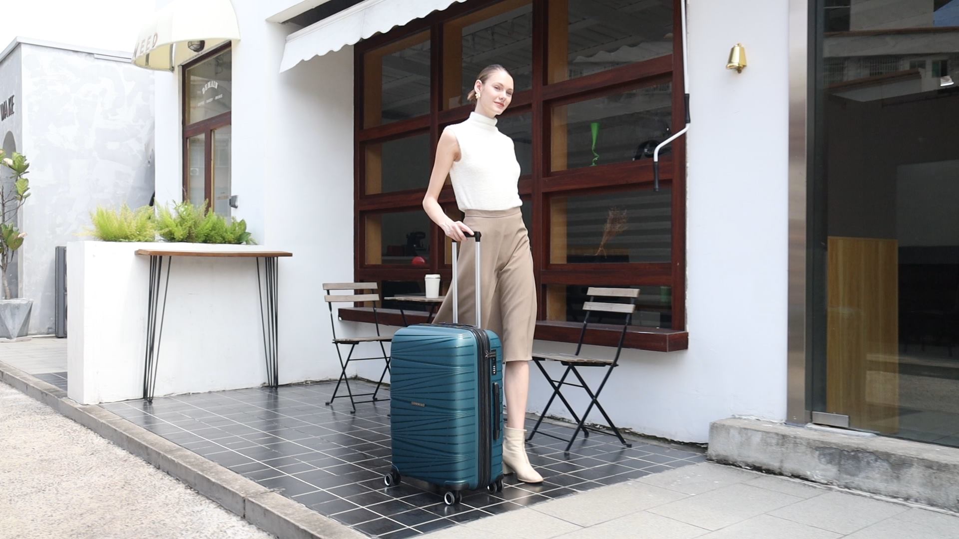 Amazon.com | LARVENDER Luggage Sets, Luggage 4 Piece Set