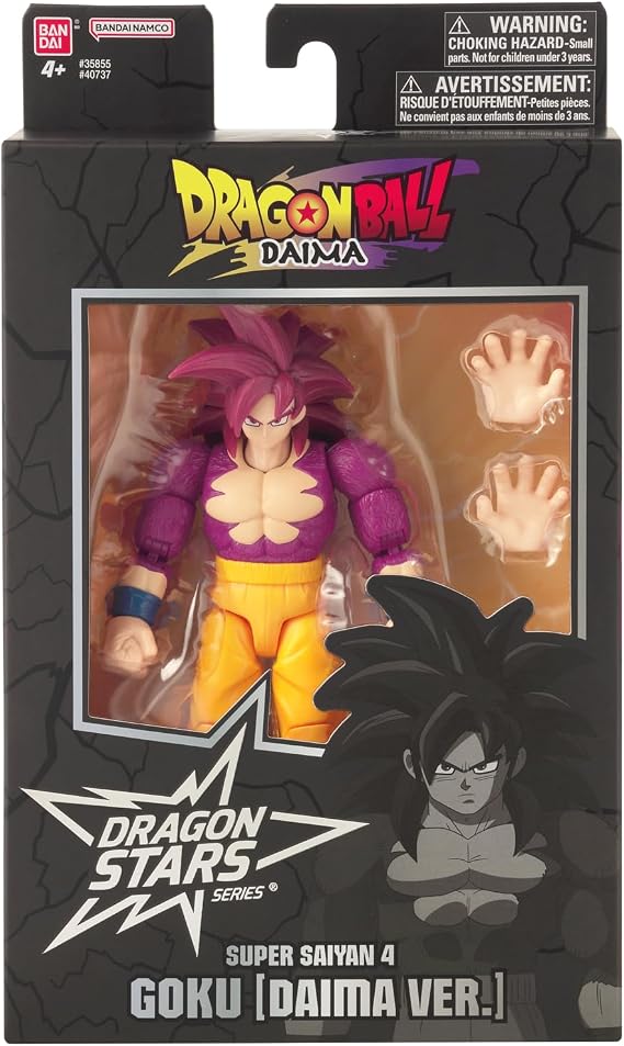 سلسلة Dragon Stars - Dragon Ball DAIMA - Super Saiyan 4 Goku [DAIMA Ver.] مجسم متحرك مقاس 6.5 بوصة