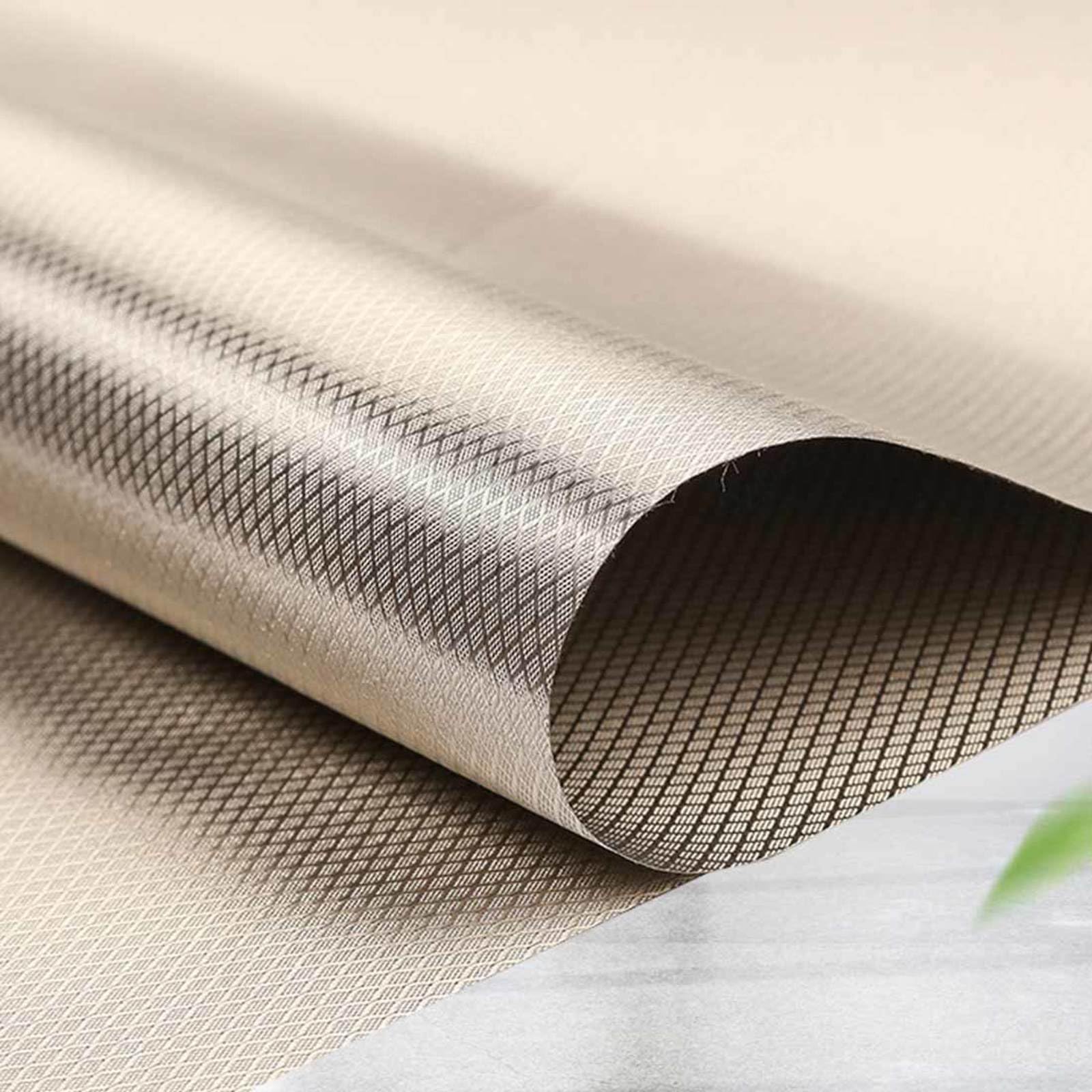 RFID EMF Blocker Fabric Faraday Fabric RFID Fabric EMF Shield Protection EMF Shielding Fabric from Signal WiFi,silver-10x1.1m