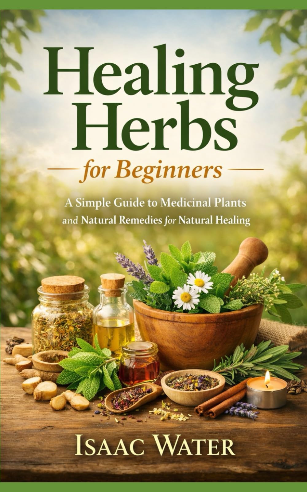 Healing Herbs for Beginners: A Simple Guide to Medicinal Plants and Natural Remedies for Natural Healing (Isaac Water Herbal Remedies Series)