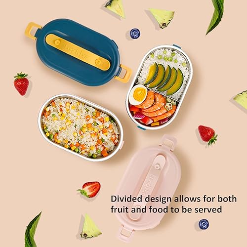 Miniatura 8 de Fiambrera eléctrica con calentador de alimentos 3 en 1 de 12 V24 V110 V, adecuada para automóvil, camión, hogar, oficina, calentador de alimentos