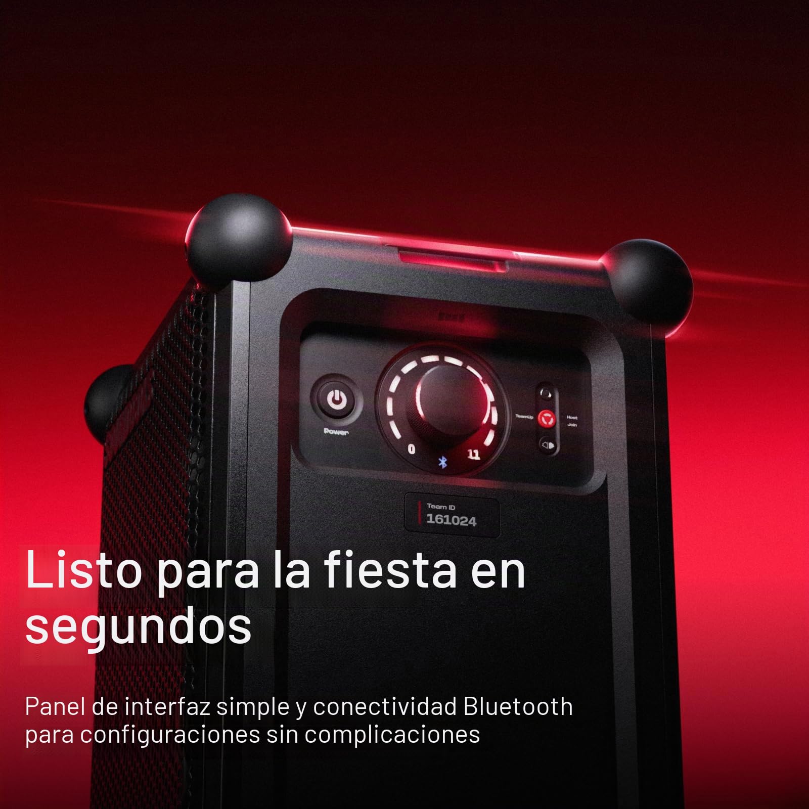 SOUNDBOKS Mix – Altavoz Bluetooth portátil – Robusto e impermeable (IP65) – Batería USB-C – Extremadamente ruidoso – 121dB – Altavoz interior y exterior – 40 horas de autonomía – (negro)