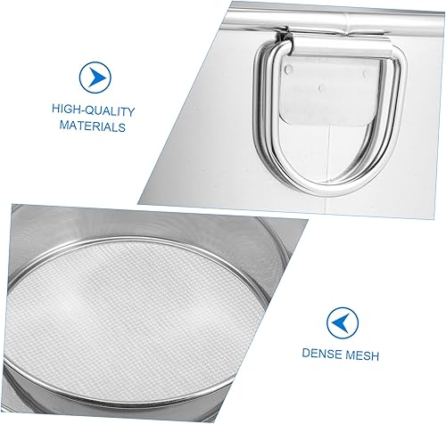 Miniatura 4 de Colador de malla para filtro de café, colador de malla ultrafina, colador de harina de acero inoxidable, colador de harina de acero inoxidable,