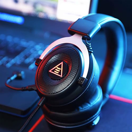 Miniatura 6 de EKSA Auriculares USB para juegos - Auriculares de PC con micrófonomicrófono con cancelación de ruido sonido envolvente 71 controladores de 1969in
