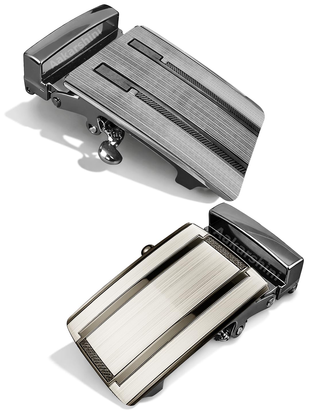 Auto lock belt buckle combo only for men | No belt Included | for 1.25 Inches WIDE belts ONLY-picture-24
