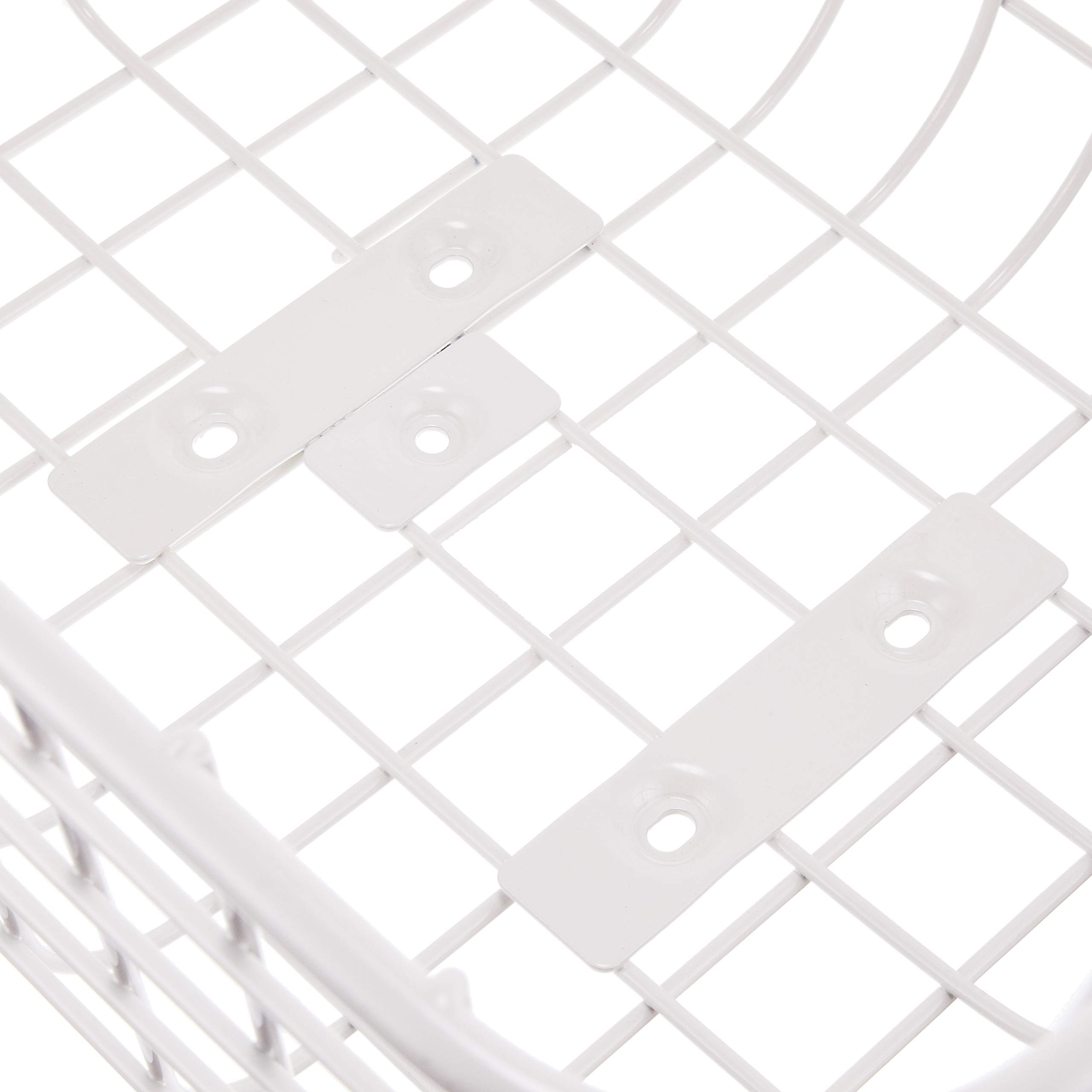 Bridgestone RBK-BKCB F761927W Bicycle Basket, Large Basket, for Polar Front, White