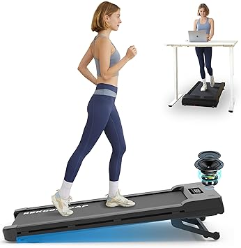 37% off: Walking Pad Treadmill with 12% 9-Level Auto Incline, 450 lbs Capacity Bluetooth Speaker Under Desk …