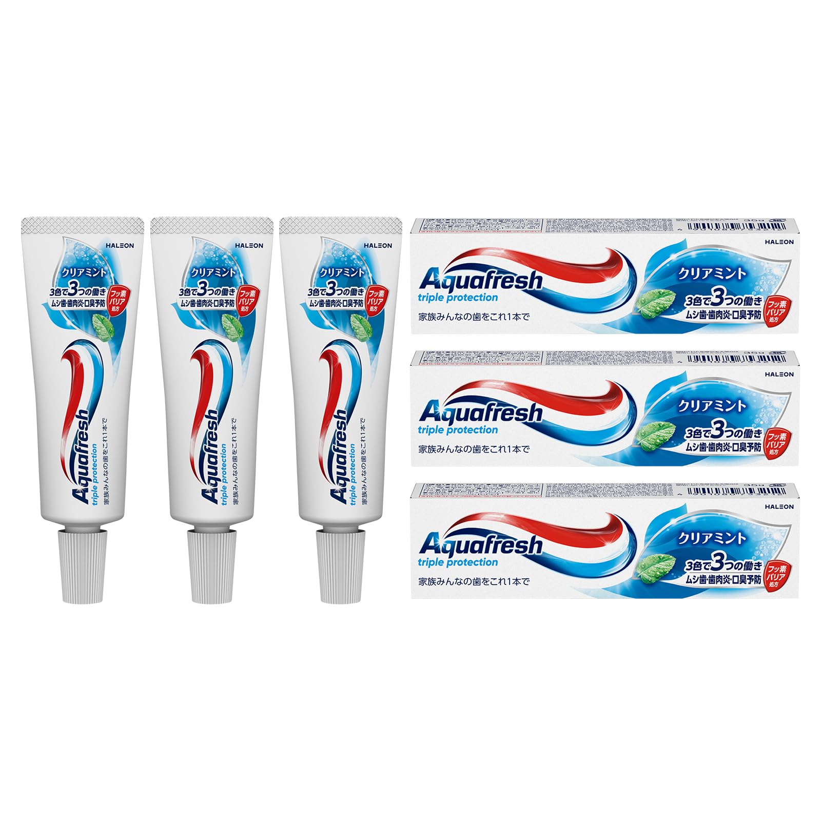 Amazon | Aquafresh アクアフレッシュ クリアミント 歯磨き粉