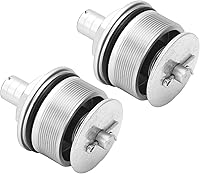 Vista 8 de OUKENS 2 tornillos de horquilla ajustables de 1.614 pulgadas, tapa de horquilla de precarga, cubierta de horquilla de precarga, cubierta de tornillo