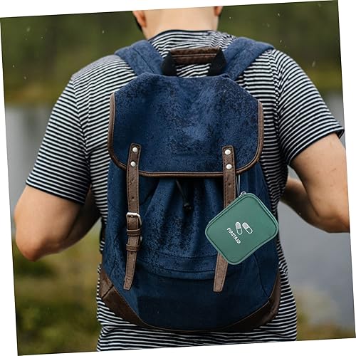 Miniatura 8 de Mini Viaje Mini Viaje Emergencia Mini Píldora Bolsas Bolsa Medicación Bolsa Bolsa de Almacenamiento Bolsa de Viaje Bolsa de Pastilla Verde