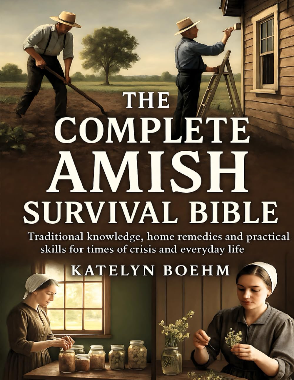 The Complete Amish Survival Bible: Traditional knowledge, home remedies and practical skills for times of crisis and everyday life