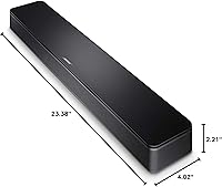 Vista 3 de Bose Altavoz de TV - Barra de sonido para TV con conectividad Bluetooth y HDMI-ARC, barra de sonido compacta todo en uno, incluye control remoto