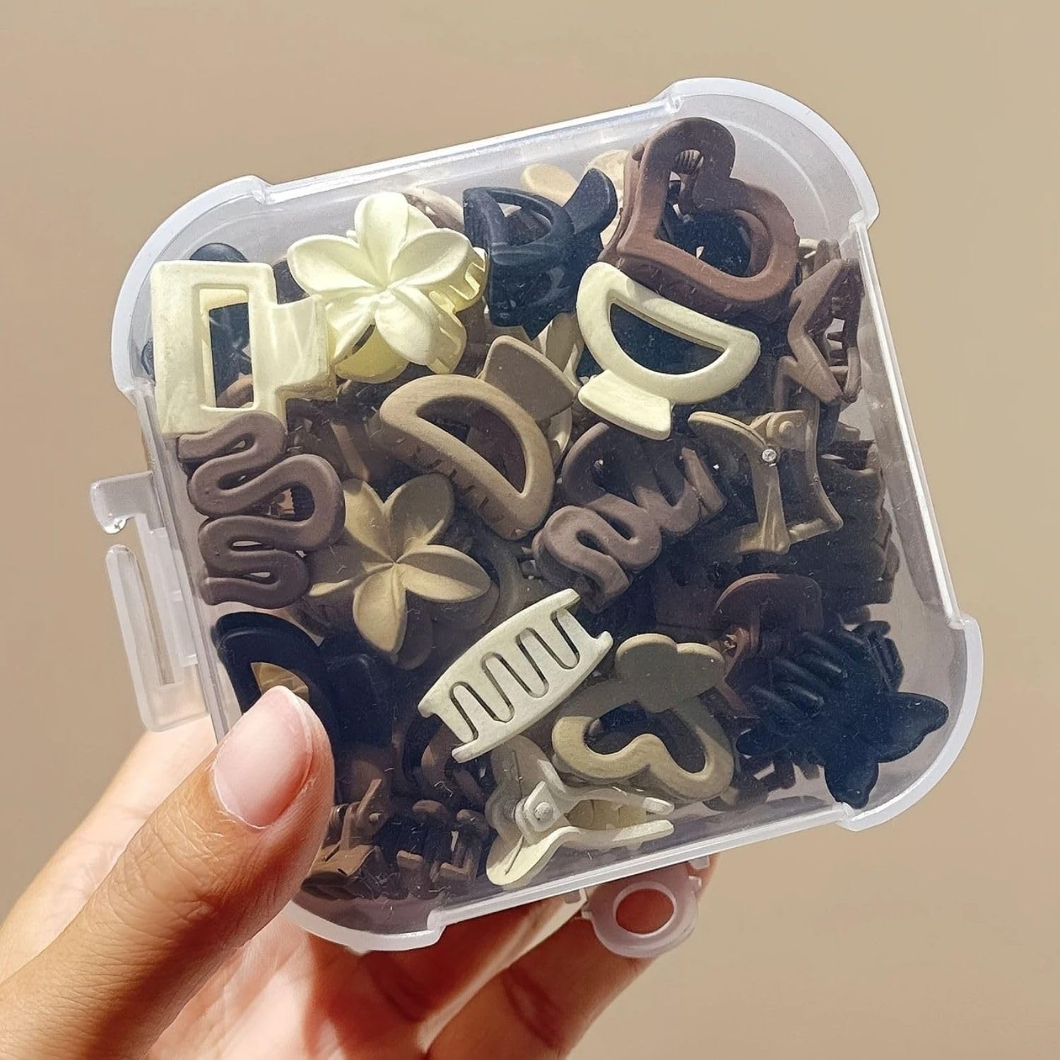 Korean Hair Clips for Womens - Set of 24 Hair Accessories, Mini Hair Claws for Women Stylish Latest, Clips for Girls, Hairs Pins for Women, Cute Mini Hairs Accessories for Girls-picture-48