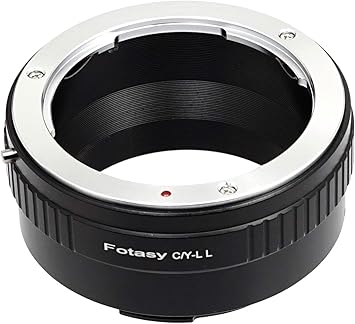 Amazon Com Fotasy Cy Lens To Leica L Adapter Cy Leica T Adapter Cy Leica Sl Adapter Cy Panasonic Sigma L Adapter Compatible W Contax Yashica Cy Lens Leica Sl Tl2