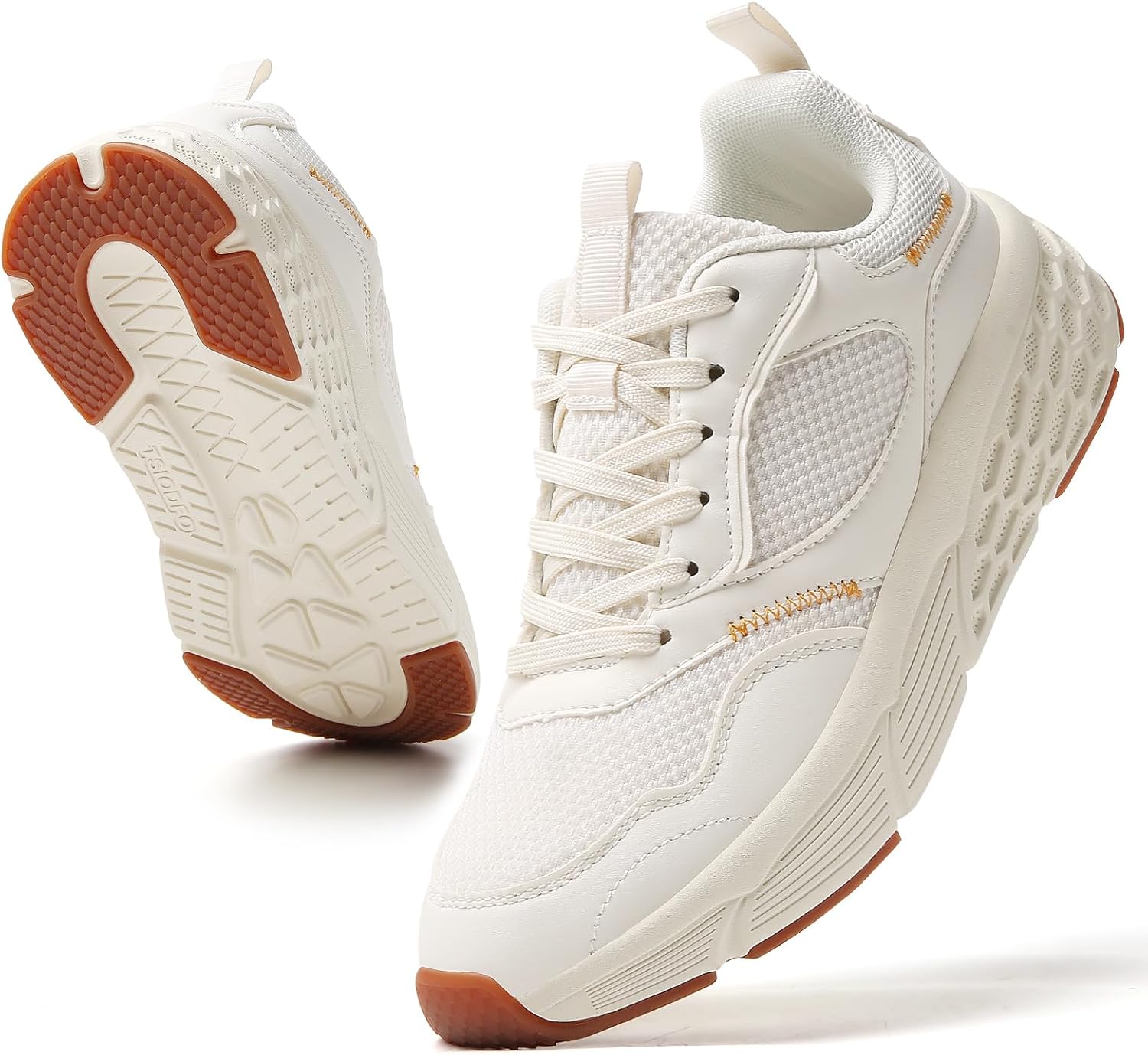 TSIODFO Womens Slip On Running Shoes Wide Lightweight Gym Workout Walking Shoes - Image 8