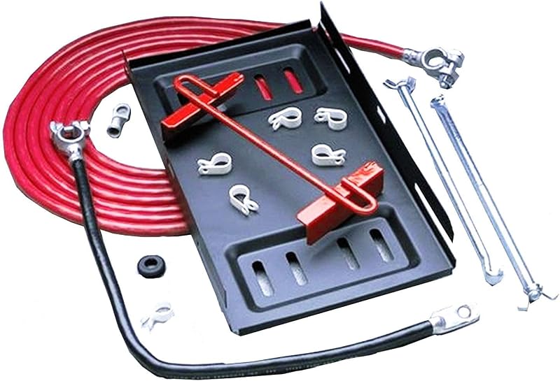 Kit de relocação de bateria para porta-malas Taylor Cable 48000 – Conjunto