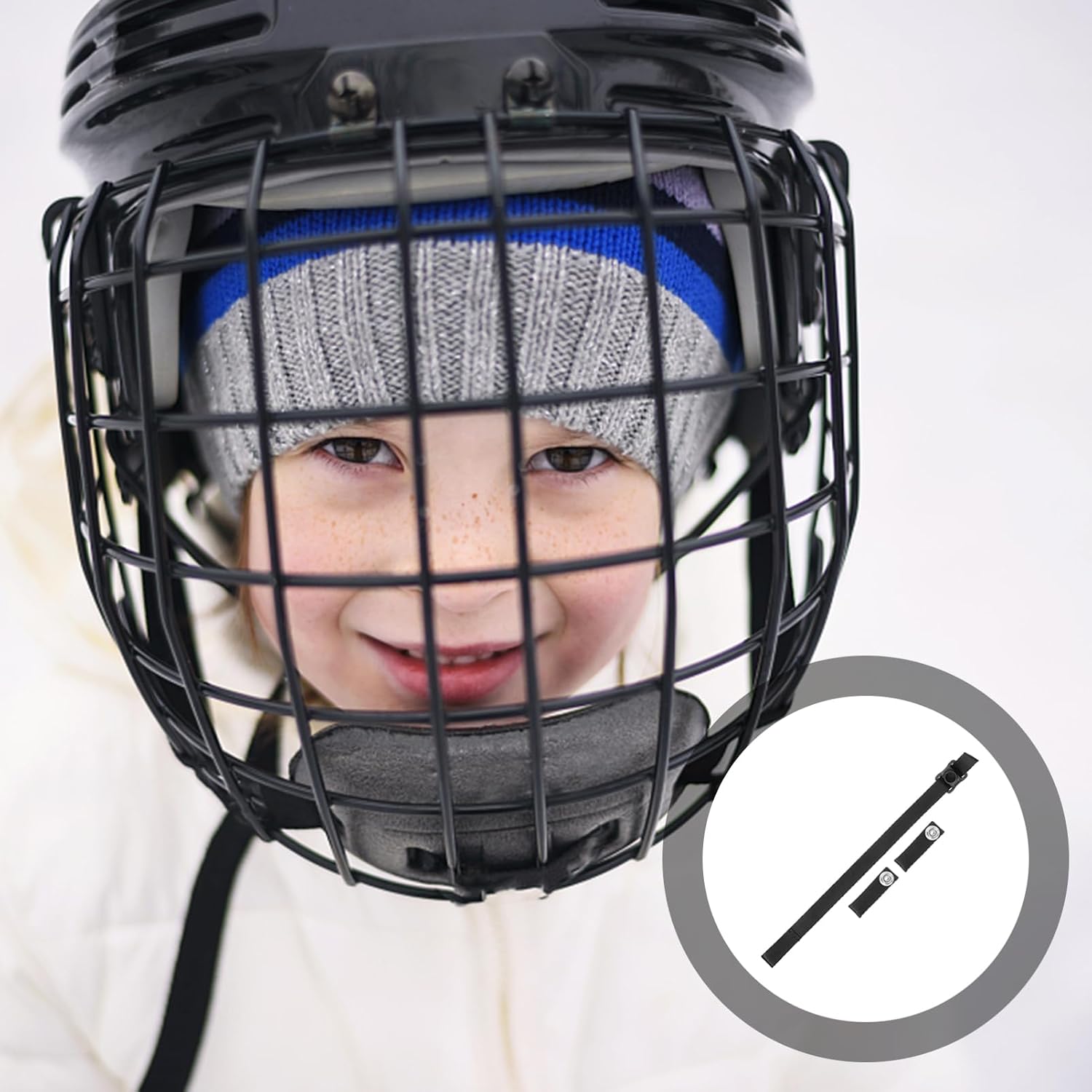 Polyester Material Chin Strap for Hockey Helmet Replacement Chin Strap for Sports