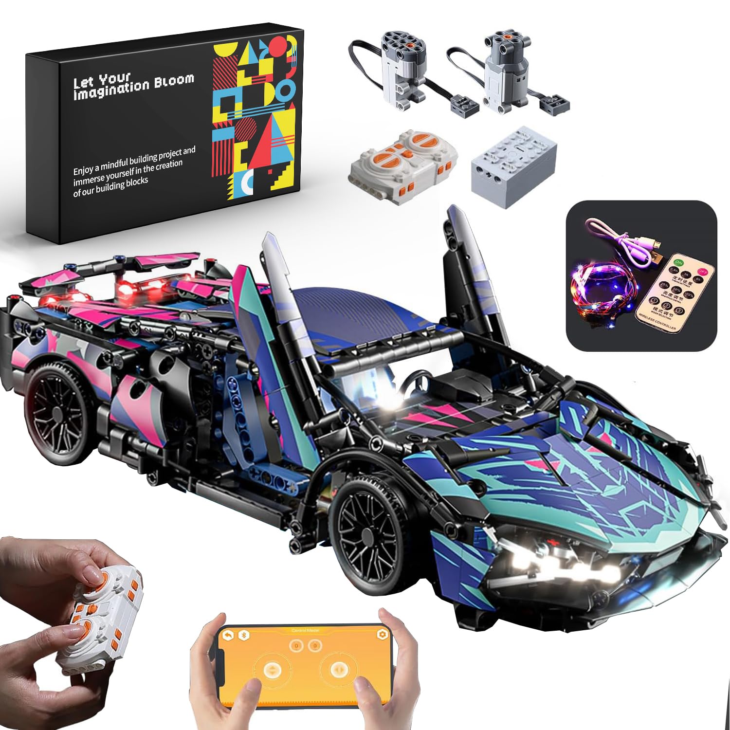 ビジネス・経済 HOW TO BUILD A CAR Amazon.com: Sosuy Building-Block Race-Car Set, 1:18 Technical