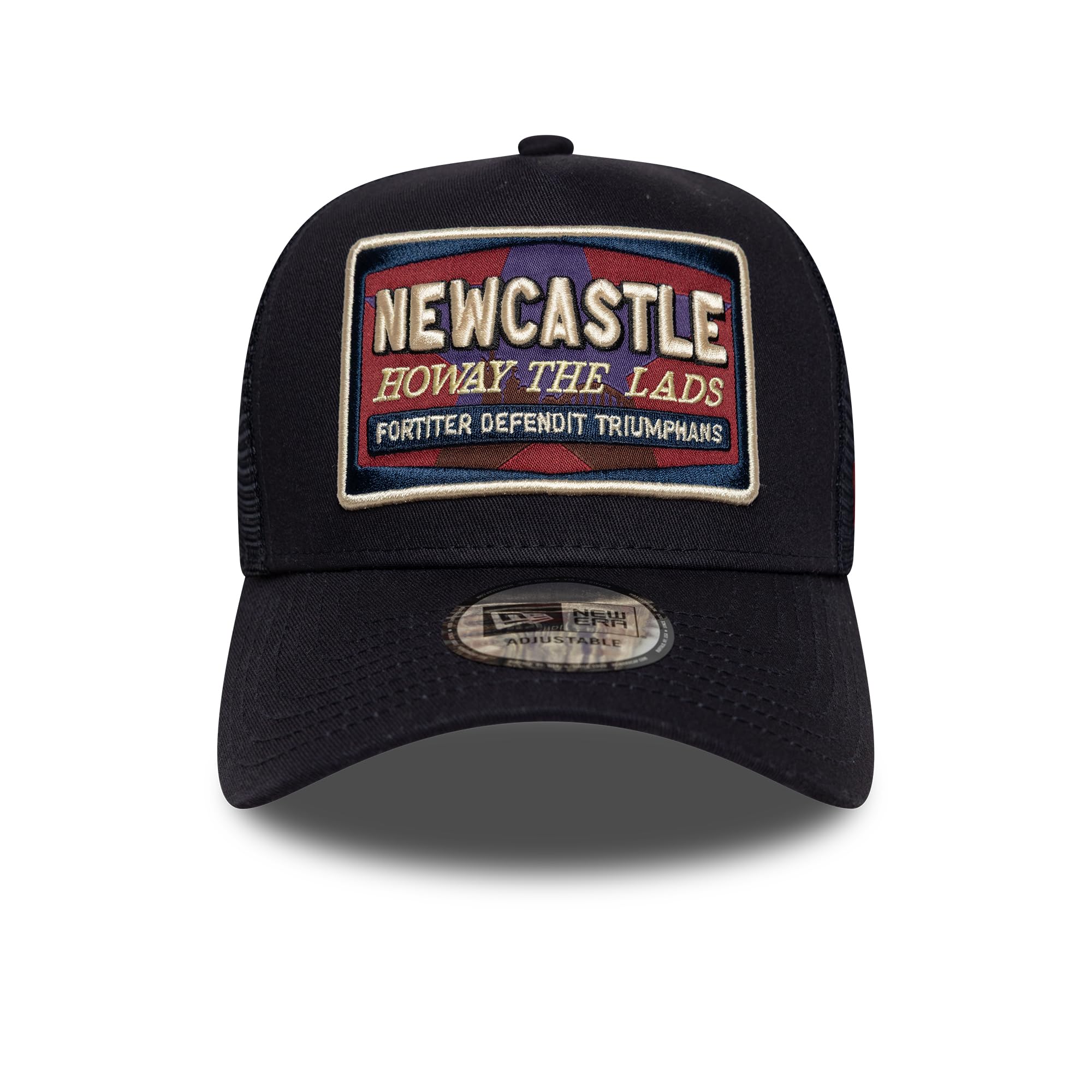 New Era Berretto da baseball 9Forty E Frame Trucker Newcastle United FC, per adulti, colore: blu navy