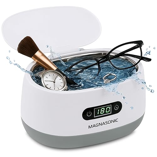 Miniatura 10 de Limpiador ultrasónico joyería y lentes profesional Magnasonic con temporizador digital MGUC500