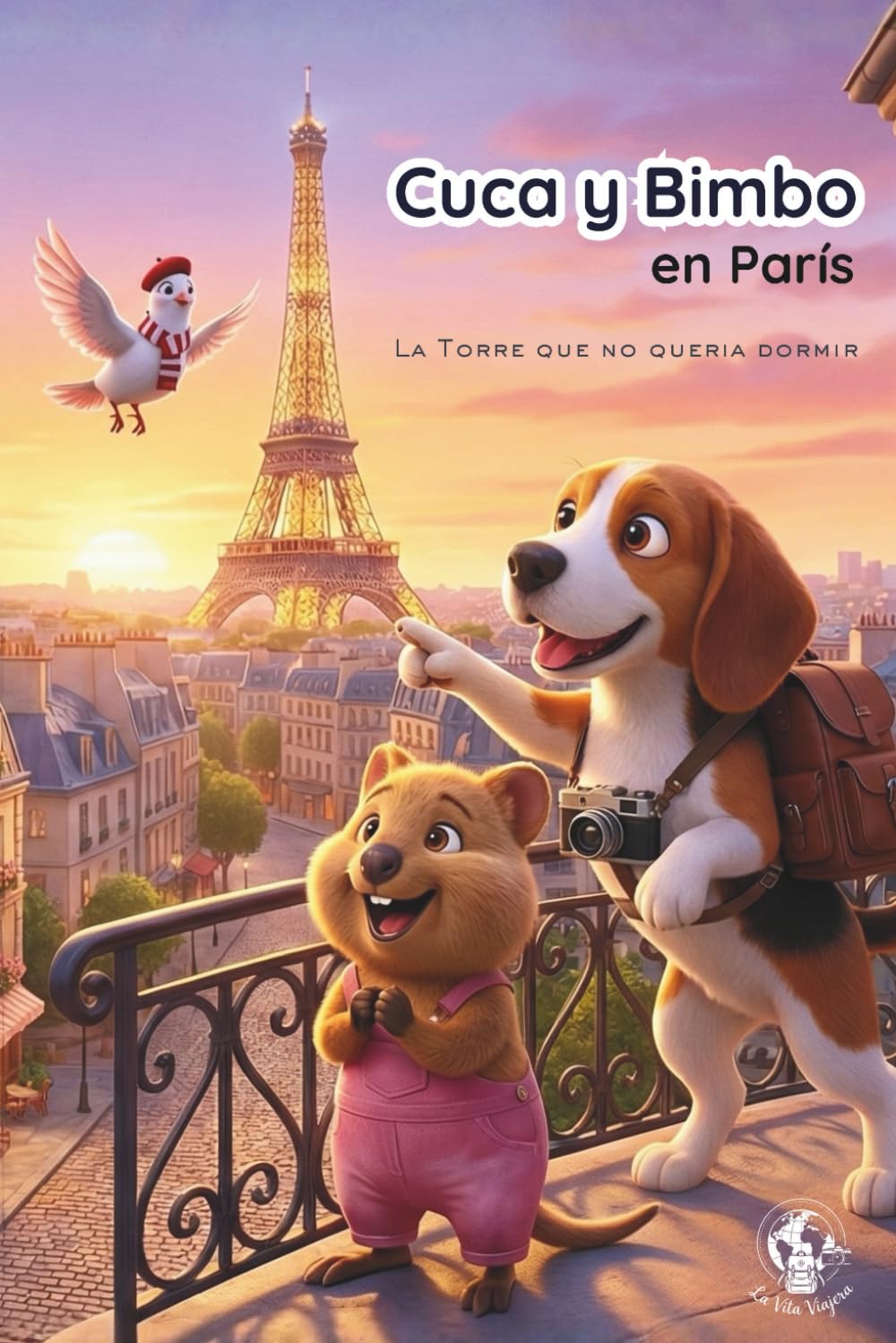 Cuca y Bimbo en París: La Torre que no quería dormir