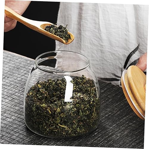 Miniatura 7 de ARTIBETTER Kits de aceites esenciales, recipientes de cocina de vidrio transparente, tarros vacíos de almacenamiento de alimentos, recipientes de