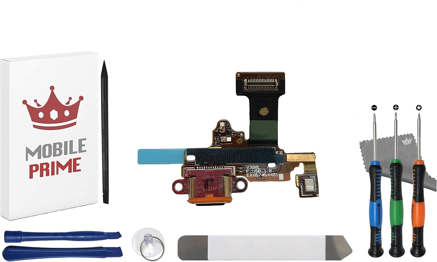 MobilePrime Charging Port Replacement Kit Compatible for LG