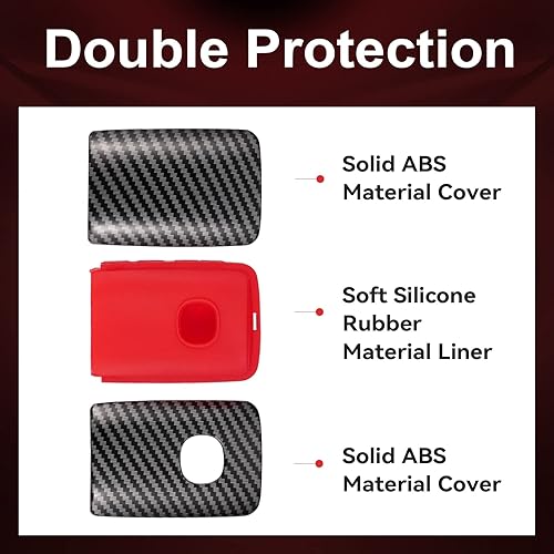 Miniatura 4 de Funda protectora de silicona con control remoto de 34 botones, entrada sin llave, compatible con Mazda 3Hatchback, 2020-2021 CX-5, CX-30, CX-12,