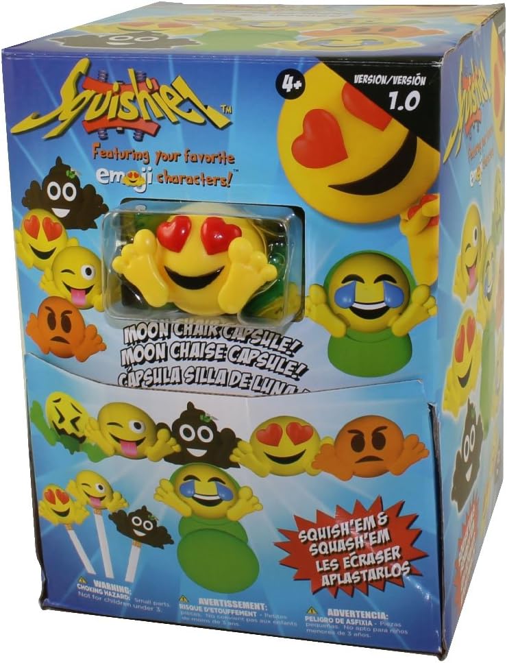 Squishiez Emoji Blind Bags (35 Piece), Multi