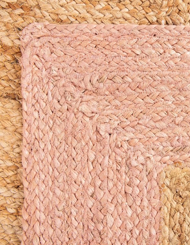 10' x 13' Feet Rigo Jute Hand Woven Area Rug, Natural, Solid Farmhouse Design, Natural Fiber, for Bedroom, Living Room, Dining Room, Hallway, Office, Kitchen, Entryway