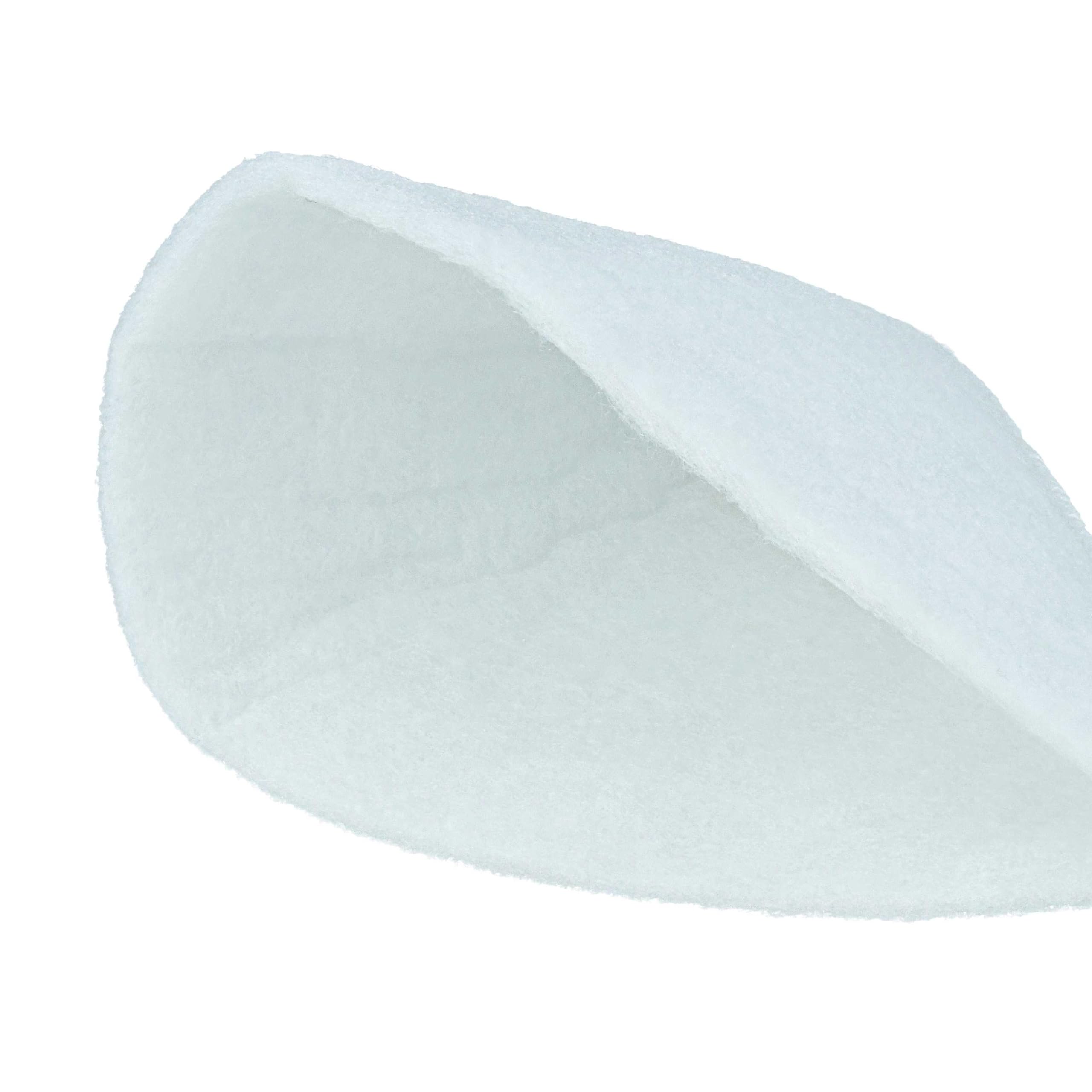 vhbw 100x filtro a cono per impianto di ventilazione ad es. compatibile con Helios, Maico, Pluggit, Zehnder - Filtro di scarico G4, DN 100 bianco