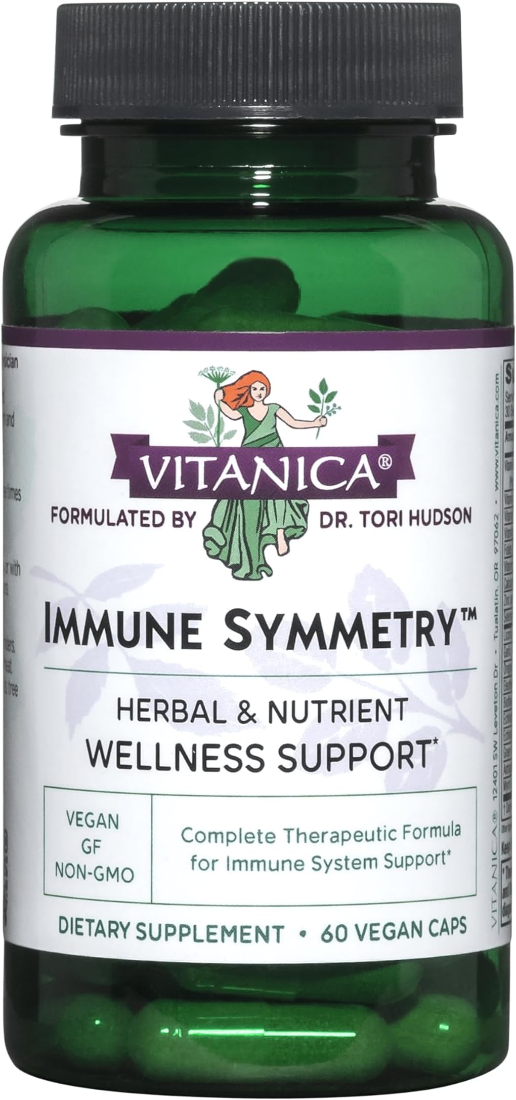 VitanicaImmune Symmetry, Immune Support, Vegan, 60 Capsules