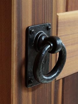 Iron Valley 4.5 Ring Pull Door & Gate Handle Solid Cast Iron