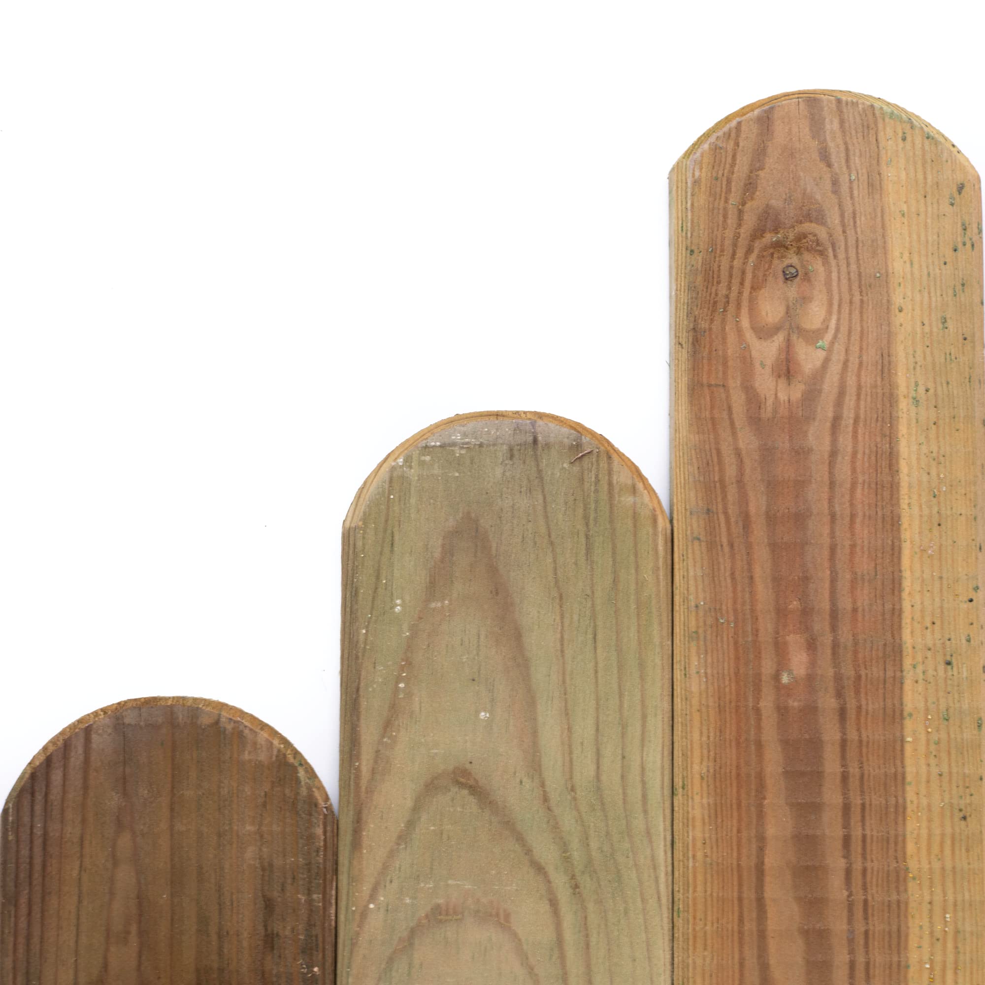 Lot de 10 Clôture Planche épicéa Clôture 16 x 90 mm 120 cm de long, Type A, clôture en bois Latte Latte stakete Verrou de jardin monde Berger
