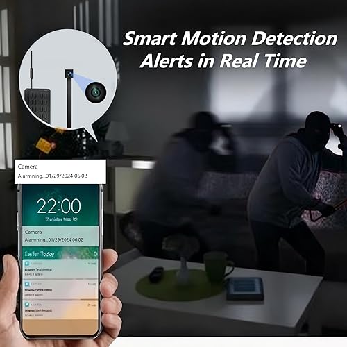 Miniatura 4 de Mini módulo de cámara 4K DIY pequeña cámara de seguridad WiFi pequeña cámara de niñera inalámbrica HD cámara espía para el hogar interior y exterior