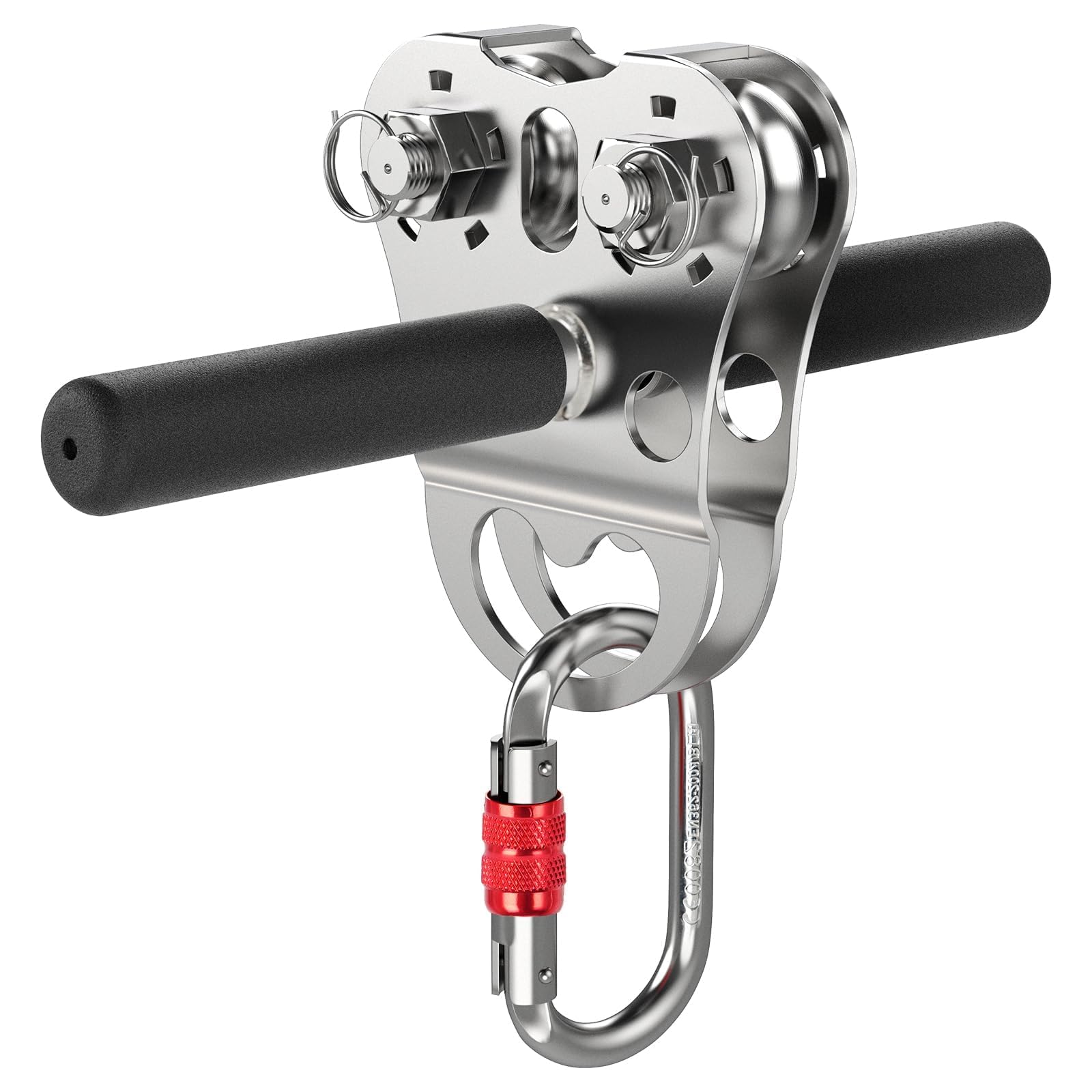 Fologtoo Zipline Pulley, Heavy Duty 304 Stainless Steel Zipline