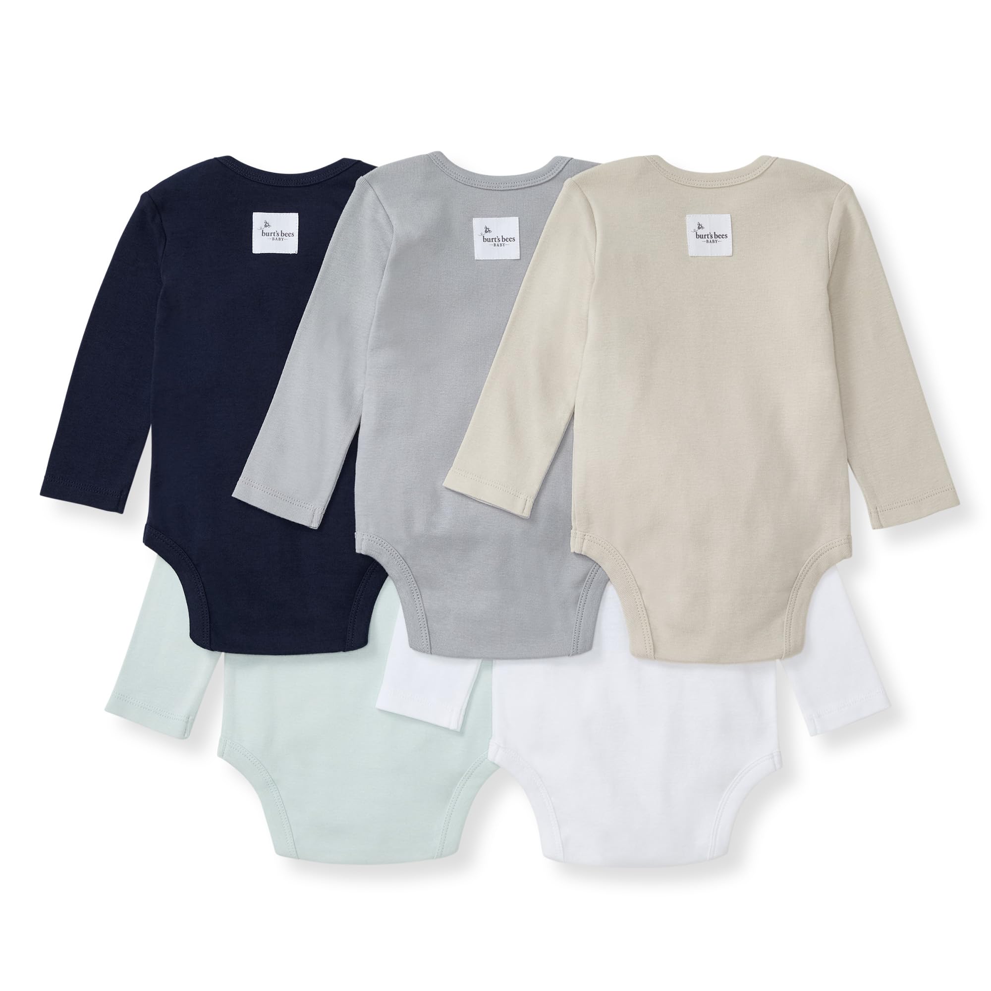 Burt's Bees Baby Baby Bodysuits Body (Pack de 5) Unisex bebé