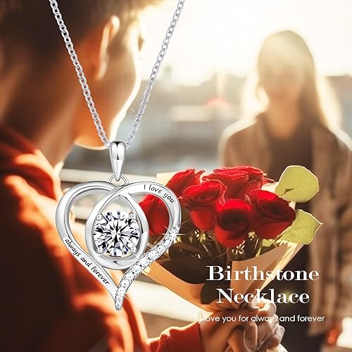 Miniatura 6 de Collares para mujer, oro rosa de 18 quilates sobre plata de ley 925, collar delicado para mujer, collar con dije, joyería de plata trenzada con