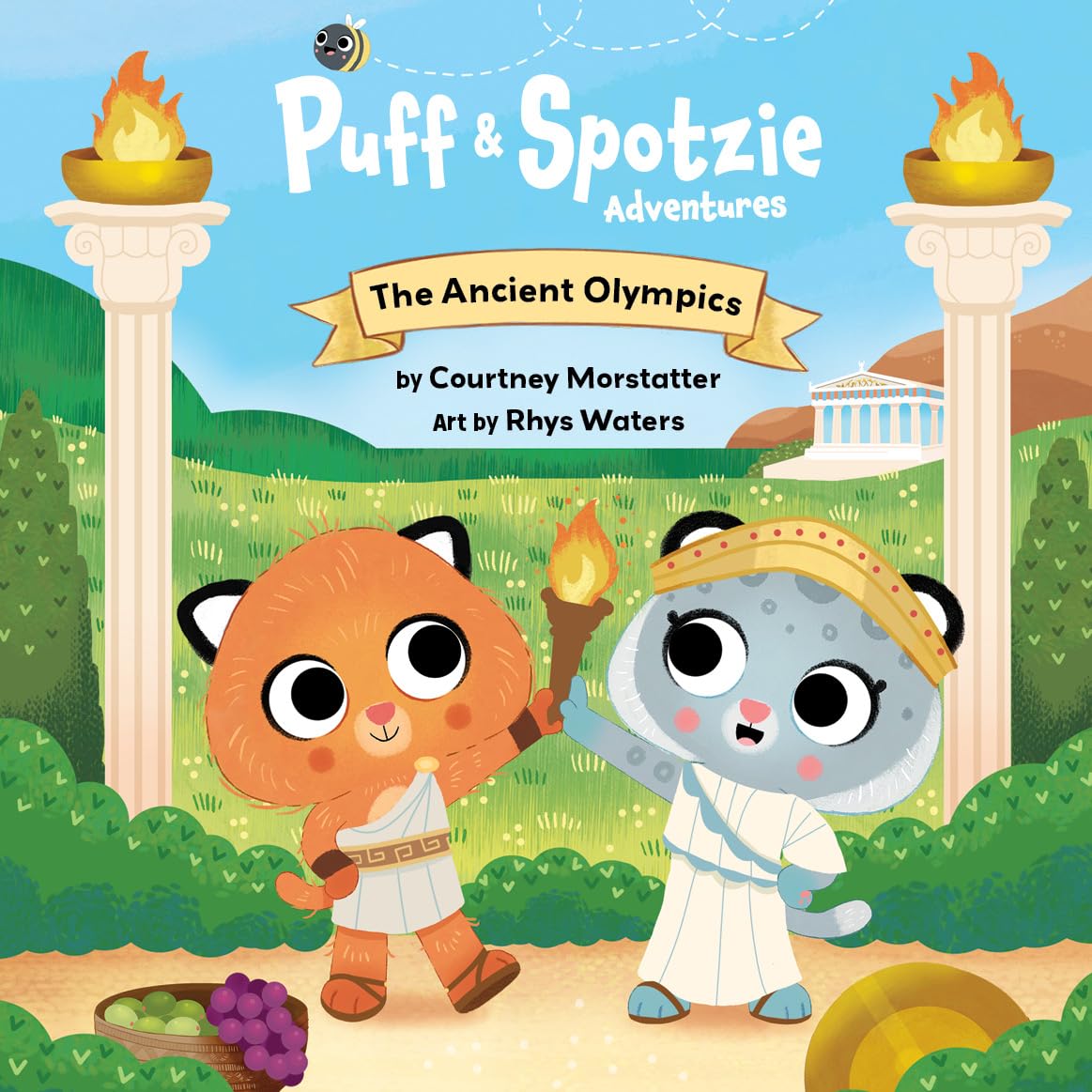 Ancient Olympics | Puff & Spotzie Adventure Series | Interactive History Series Introduces Kids 4-7 to Places and Events that Have Shaped Our World (Puff & Spotzie Adventures Book 3)