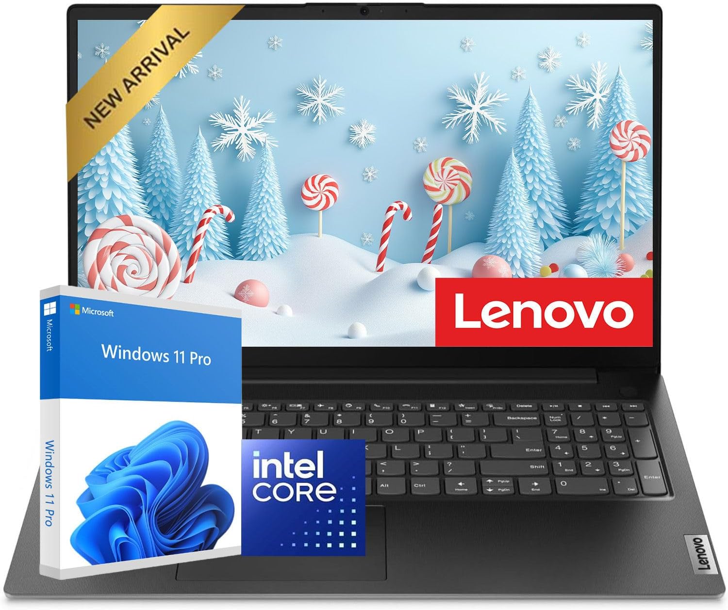 Lenovo 15.6" FHD Ultra Slim Laptop for Students and Business | Intel Powerful CPU | Wi-Fi 6 & Bluetooth | 16GB RAM | 1TB PCIe SSD | Up to 11.4H Battery Life | Numeric Keyboard | Windows 11 Pro