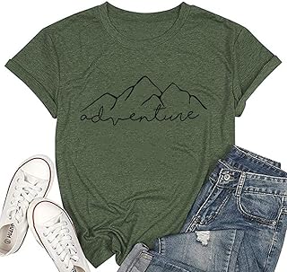 Women Mountain Adventure Workout Tanks Hiking Camping Graphic Athletic Sleeveless Funny Tee Tops