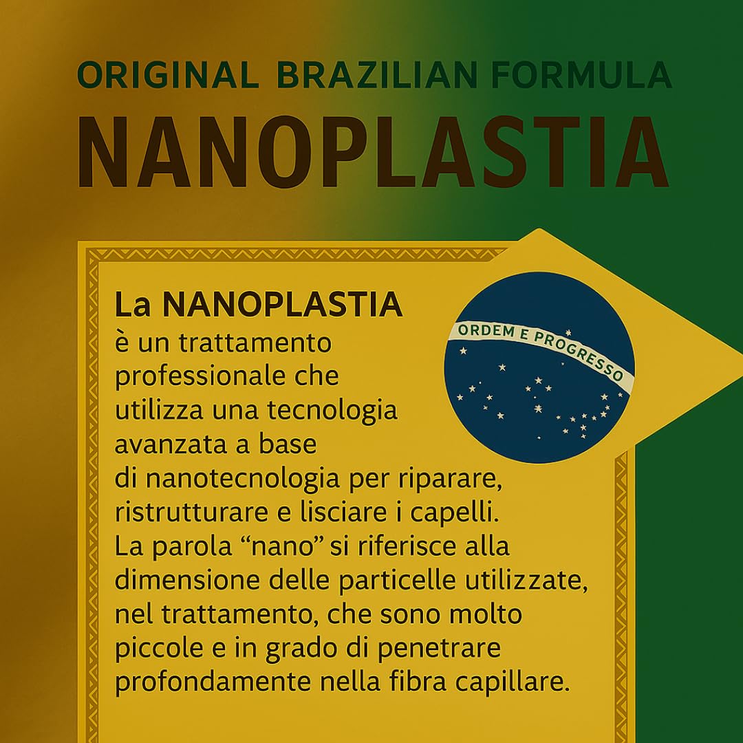 Jebel - Perfect liss - Nanoplastia - Lisciatura brasiliana Professionale - Capelli Lisci e Lucidi - Senza Formaldeide - Formula Originale Brasiliana
