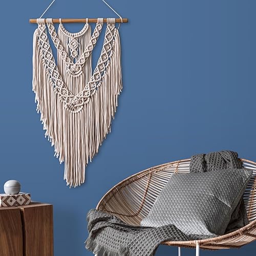 Miniatura 5 de Abyssaly Papel de contacto azul oscuro, papel tapiz sólido para pelar y pegar, papel de pared de vinilo autoadhesivo y extraíble para muebles de