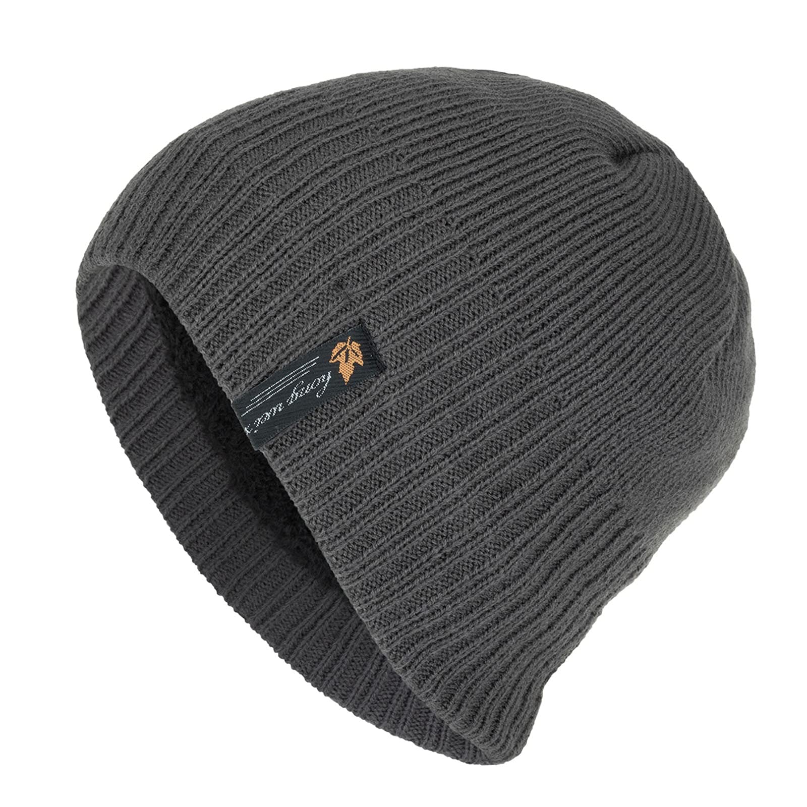 Cappello Invernale Caldo Resta Caldo Cappello Di Lana per Esterni per Adulti con Cappelli a Pipistrello Cappelli Lavorati a Maglia in Cappelli Invernali Turbante/Kgray/One Size