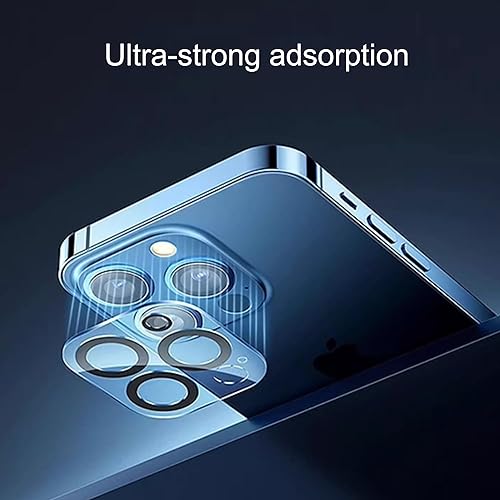 Miniatura 2 de Ailun Paquete de 3 protectores de lente de cámara para iPhone 15 Pro de 6.1 pulgadas y iPhone 15 Pro Max de 6.7 pulgadas, vidrio templado, dureza