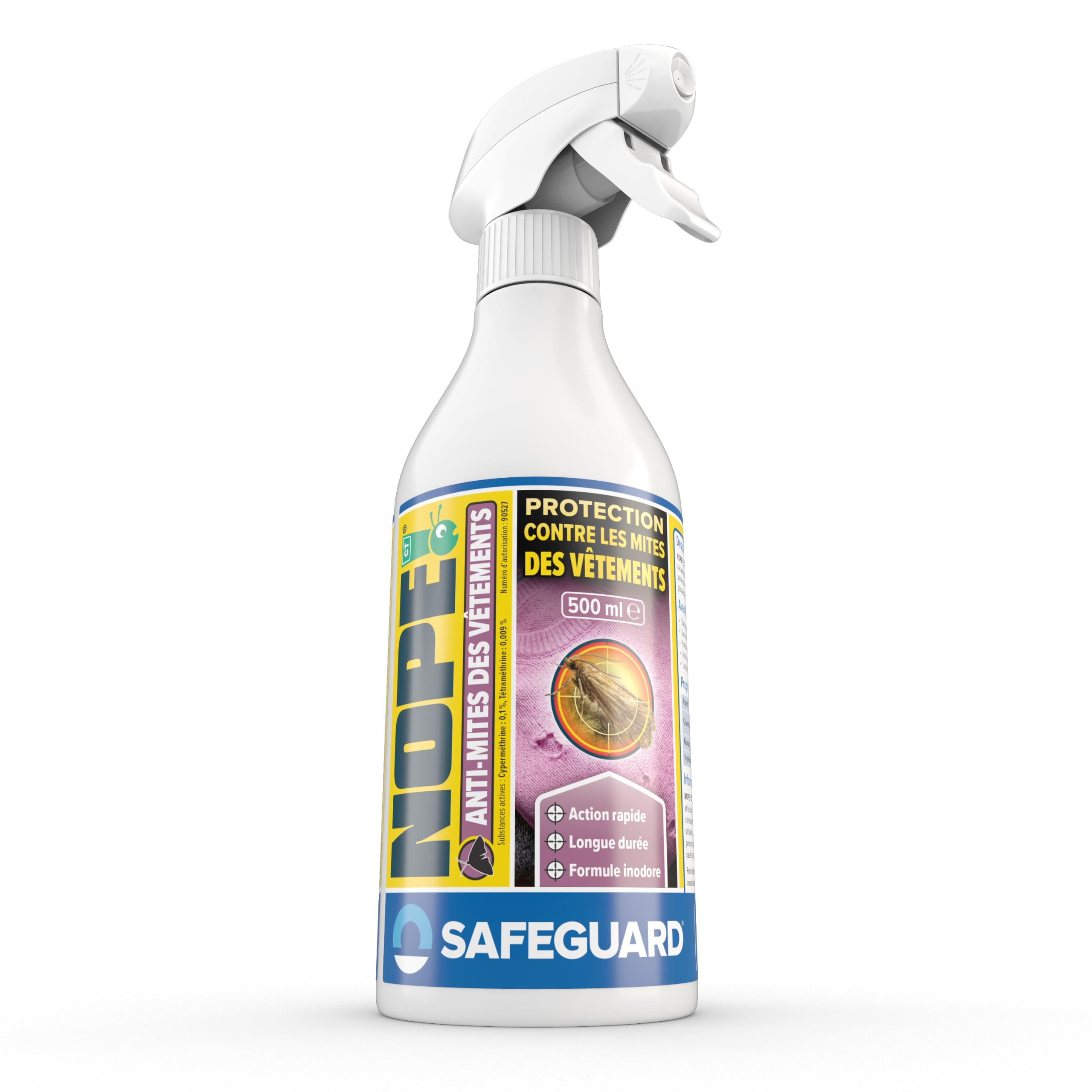 nope! ct spray anti-mites textiles 500ml